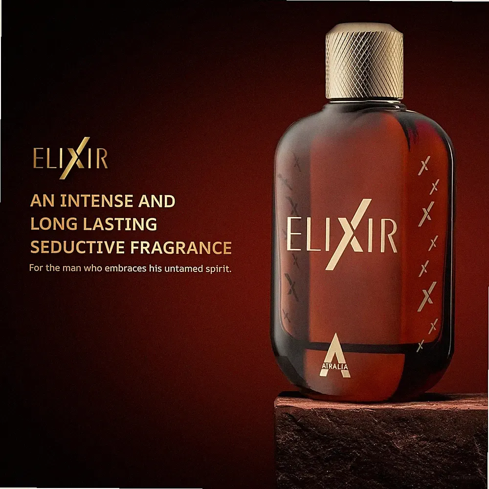 Atralia Elixir Eau de Parfum Fragrance Perfume for Men 3.4 oz 100ml
