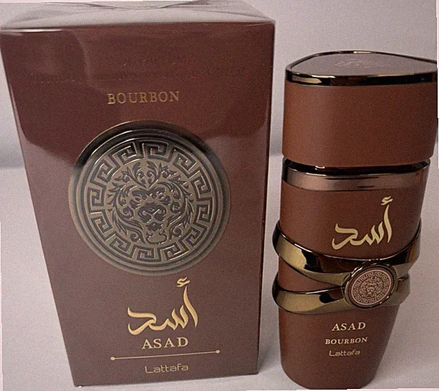 Lattafa Asad Bourbon Eau de Parfum 3.4 fl oz Spray Regular Size Fragrance
