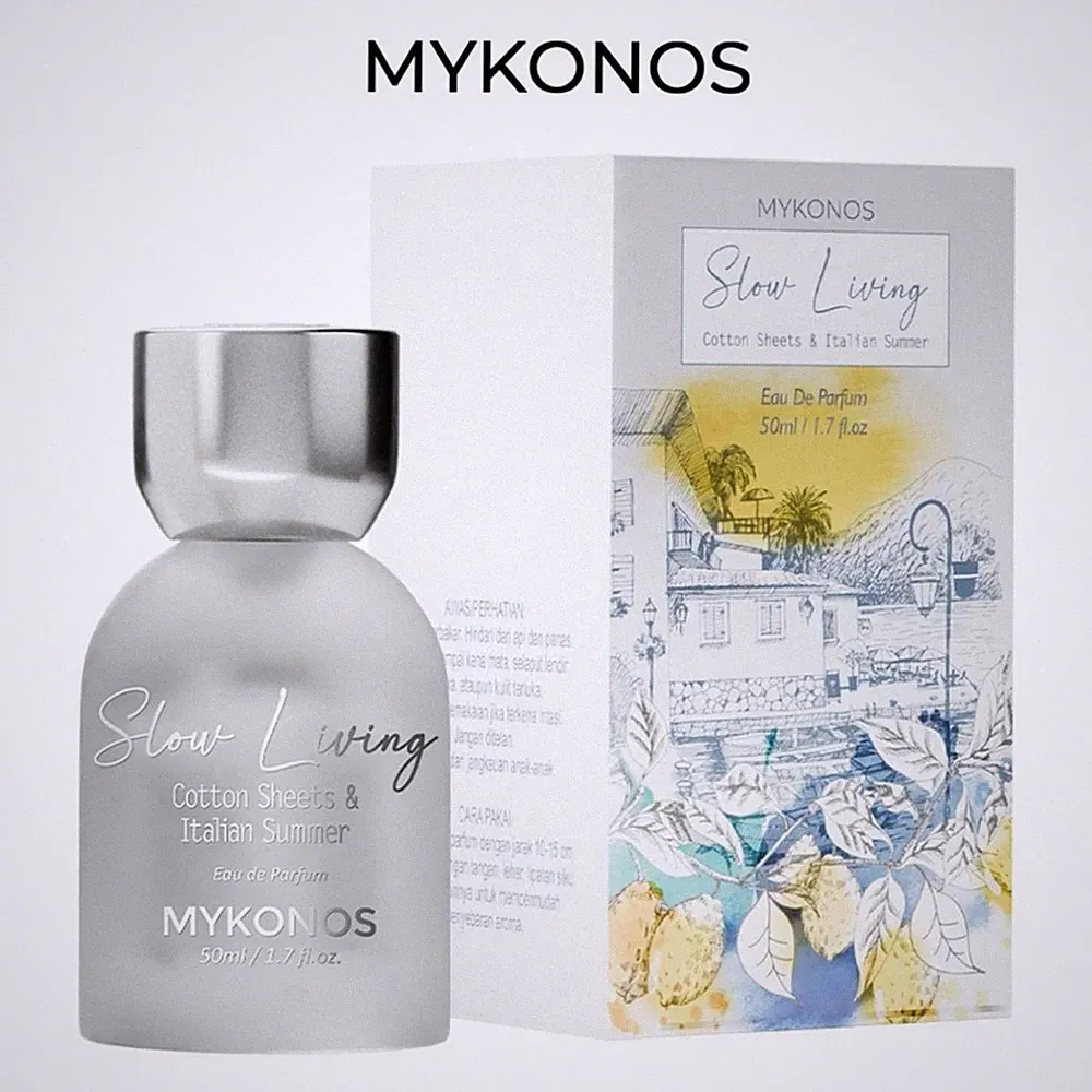 RARE! Mykonos Slow Living Fragrance Eau de Parfum EDP Spray Parfume - 50ml