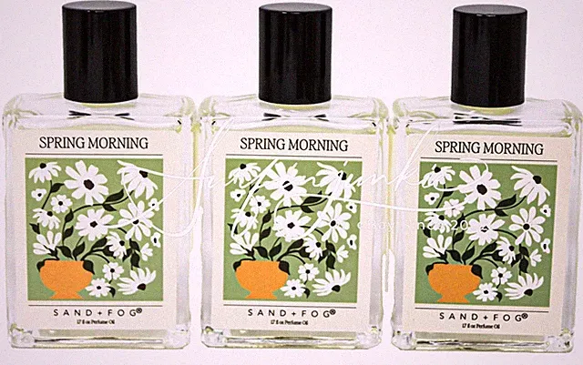 Sand + Fog Spring Morning Eau de Parfum Oil Perfume 1.7 oz Rollerball NWOB 3pc