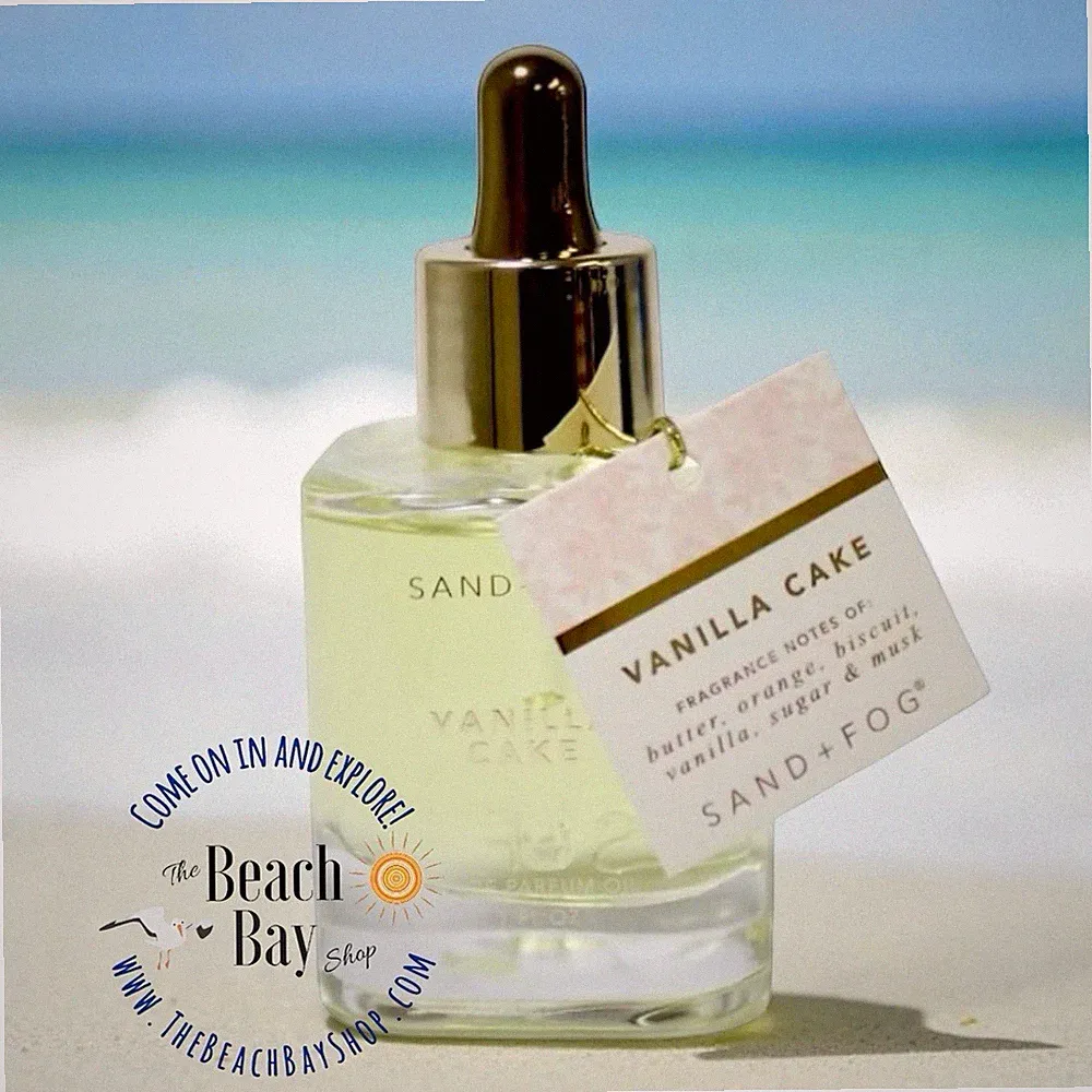 SAND + FOG Vanilla Cake Perfume Oil Dropper Eau De Parfum 1.7 fl oz 50ml NEW